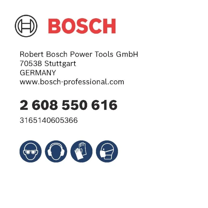 Bosch Pro SDS-plus-9 çekirdek kesici, 2608550616, 0, 0