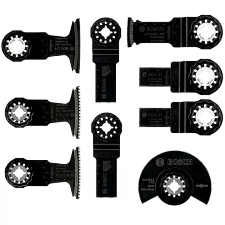 Bosch Professional Starlock Ahşap ve Metal Raspa Testere Seti 9 Parça 2608669146