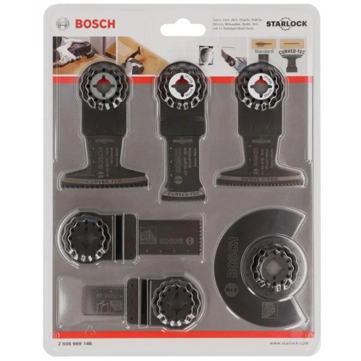 Bosch Professional Starlock Ahşap ve Metal Raspa Testere Seti 9 Parça 2608669146
