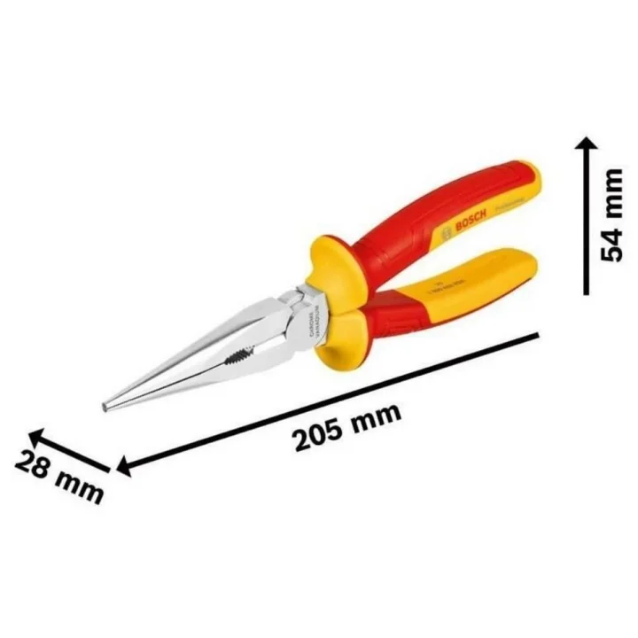 Mey İthalat® Bosch Profesyonel İzoleli Düz Kargaburun 200 mm