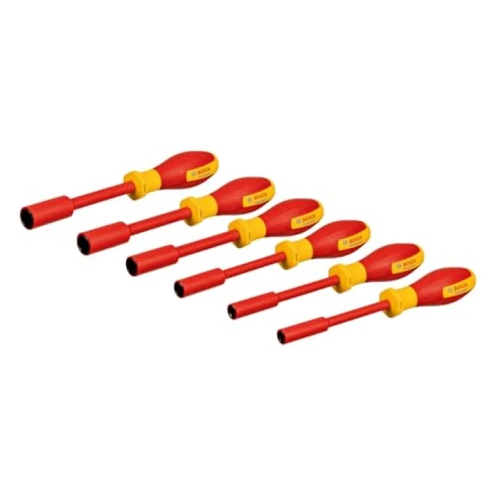 Bosch Profesyonel VDE Lokma Anahtar Seti Hex 6 Parça (1x Lokma Anahtar Seti 6 Parça (7,8,10,12,13,14mm))