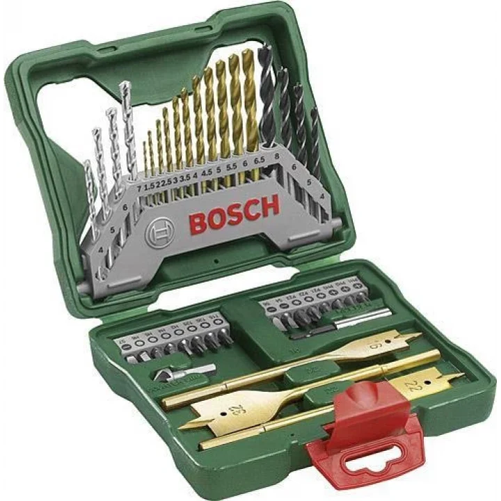 Mey İthalat® Bosch X-Line 40 Parça Titanyum Aksesuar Seti 2 607 019 600