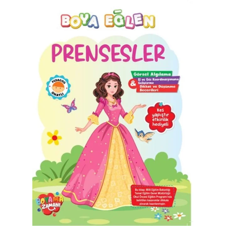 Boya Eğlen - Prensesler