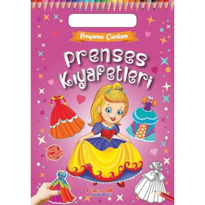 Boyama Çantam - Prenses Kıyafetleri
