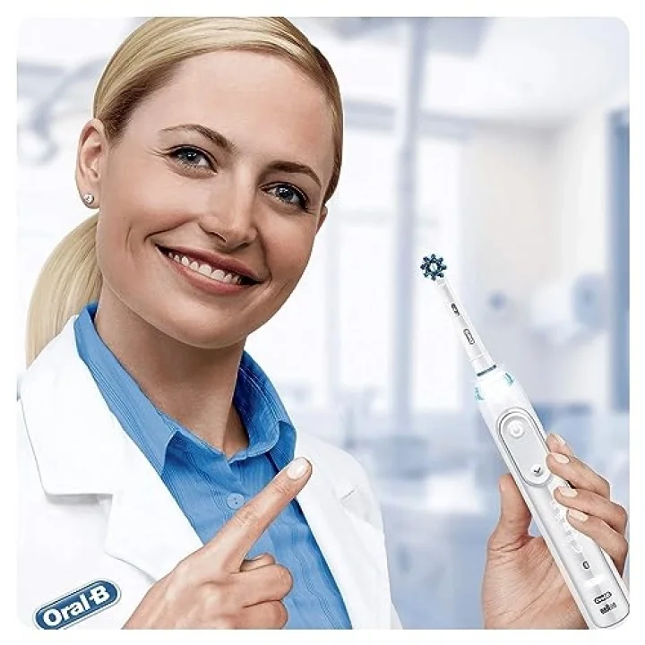 Braun CrossAction Yedek Fırça Başlığı, 4 Adet