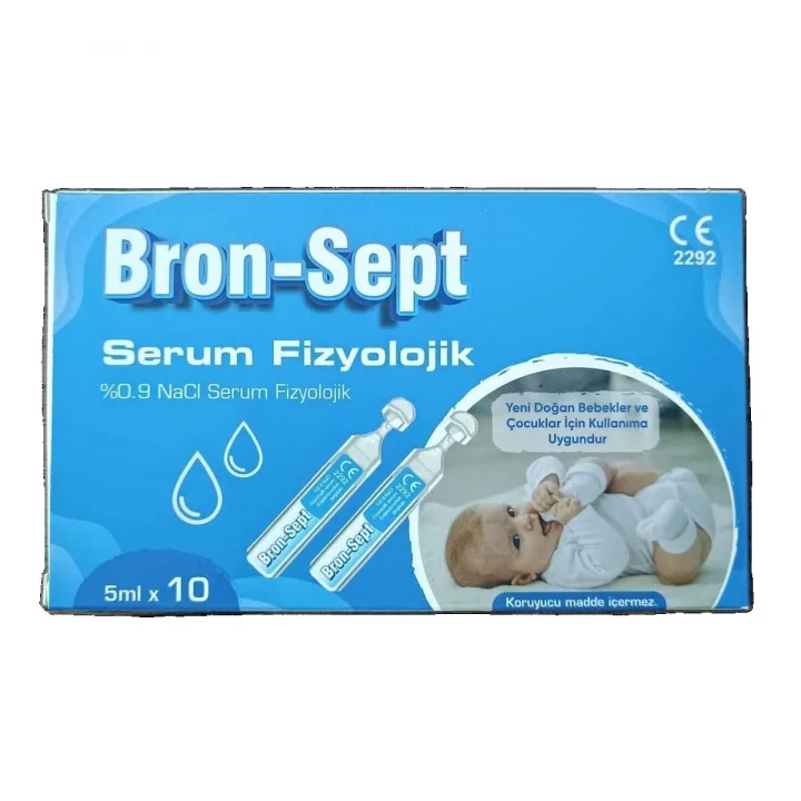 BRON-SEPT SERUM FİZYOLOJİK 5 ML 10LU FLAKON