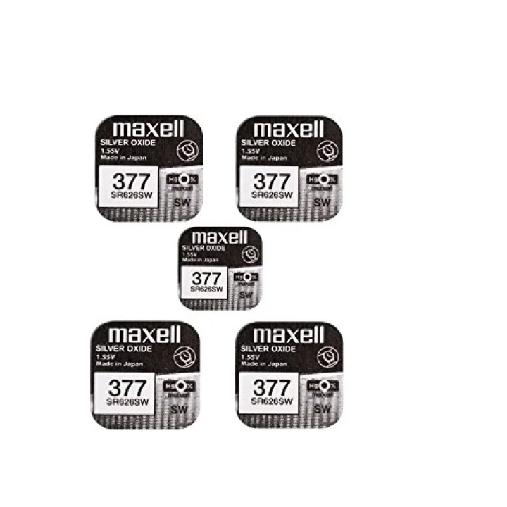 Brunswick 377 SR626SW Düğme pil 1,55 V