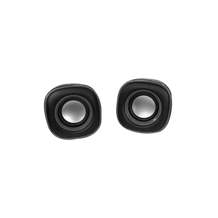BS-10 Kablolu USB Multimedya 6W 1+1 Speaker Mini Hoparlör Siyah Pc Laptop Uyumlu
