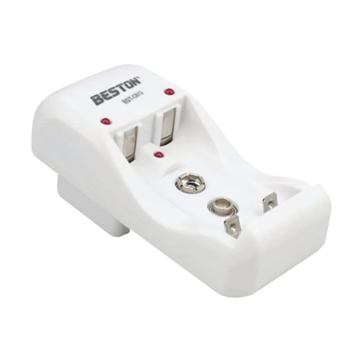 BST-C812 2 x AA-AAA * 1 x 9 Volt Pil Şarj Cihazı