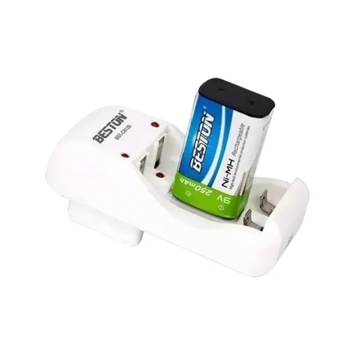 BST-C812 2 x AA-AAA * 1 x 9 Volt Pil Şarj Cihazı