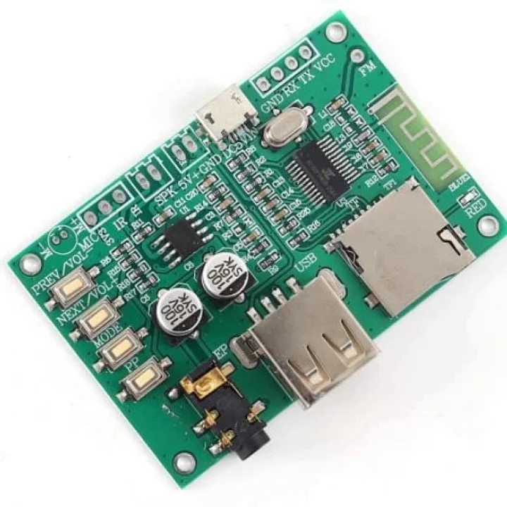 BT-201 MP3 Bluetooth 5.0 dijital güç amplifikatörü modülü