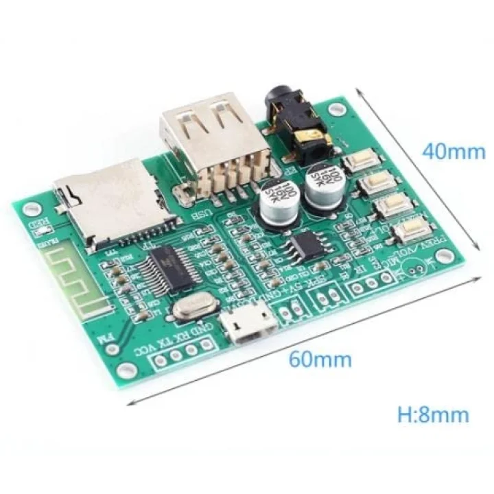 BT-201 MP3 Bluetooth 5.0 dijital güç amplifikatörü modülü