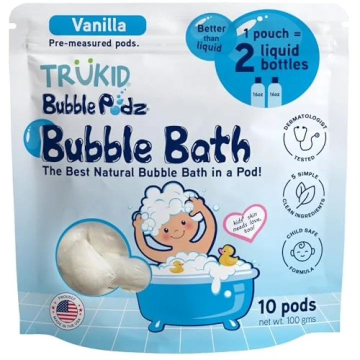Bubble Podz Vanilya Kokulu Banyo Köpüğü - 10 adet