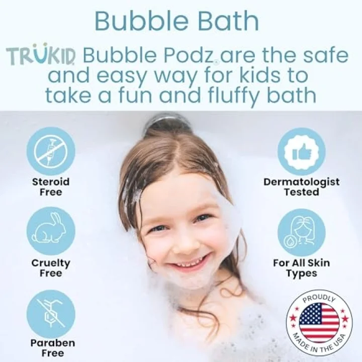Bubble Podz Vanilya Kokulu Banyo Köpüğü - 10 adet