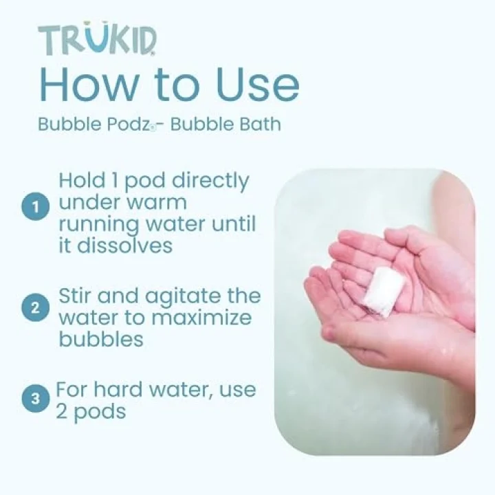Bubble Podz Vanilya Kokulu Banyo Köpüğü - 10 adet