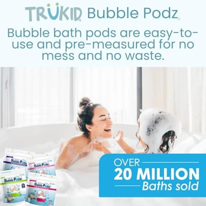 Bubble Podz Vanilya Kokulu Banyo Köpüğü - 10 adet