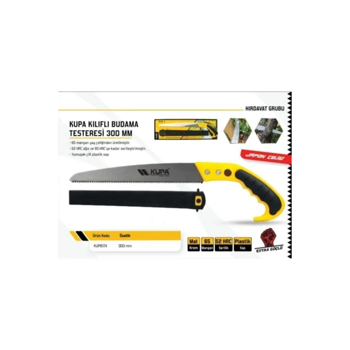Budama Testeresi 30 Cm. - Kılıflı - Dal Testere