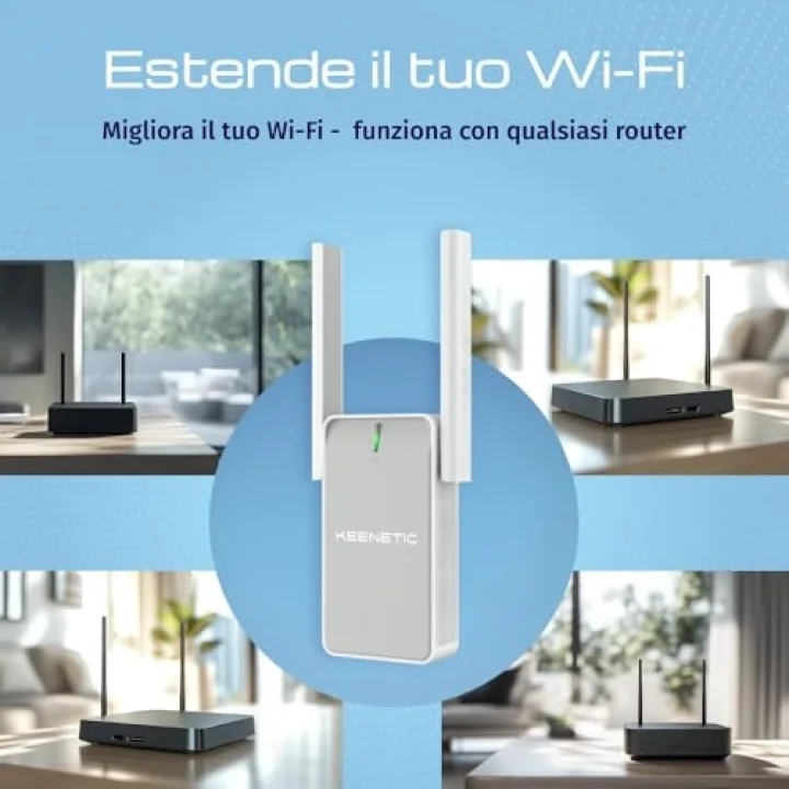 Buddy 4 N300 Menzil Genişletici Wi-Fi Mesh Repeater Range Extender Access Point KN-3211