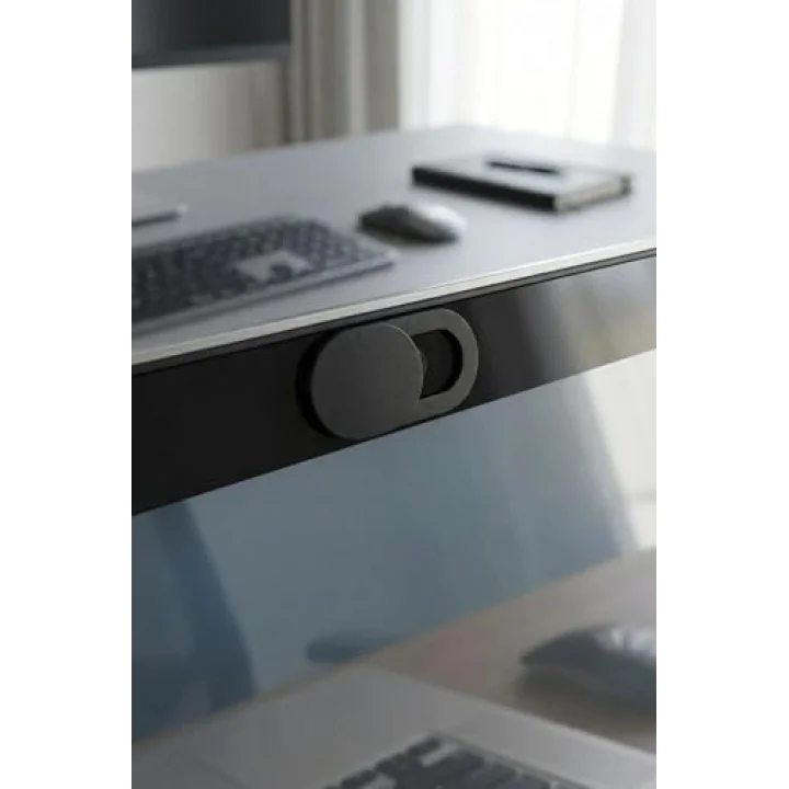 Buffer 3lü Webcam Kapatıcı, Laptop Tablet ve Telefon Uyumlu, Plastik, Siyah