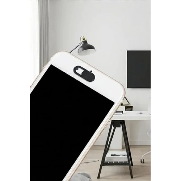 Buffer 3lü Webcam Kapatıcı, Laptop Tablet ve Telefon Uyumlu, Plastik, Siyah