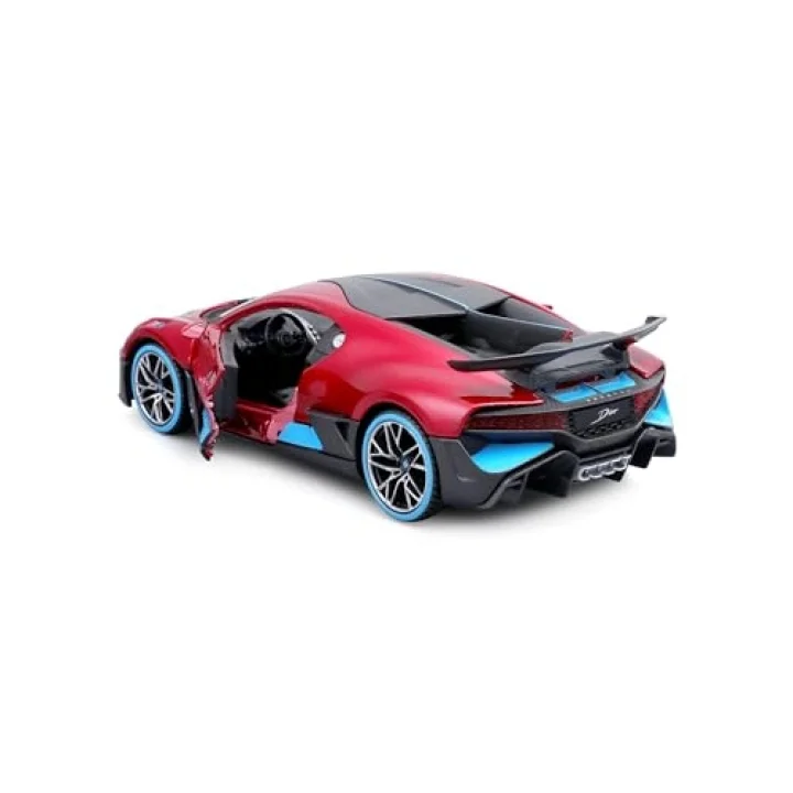 Bugatti Divo: Model araba, 1:24 ölçeğinde, hareketli kapılar, kırmızı (531526R)