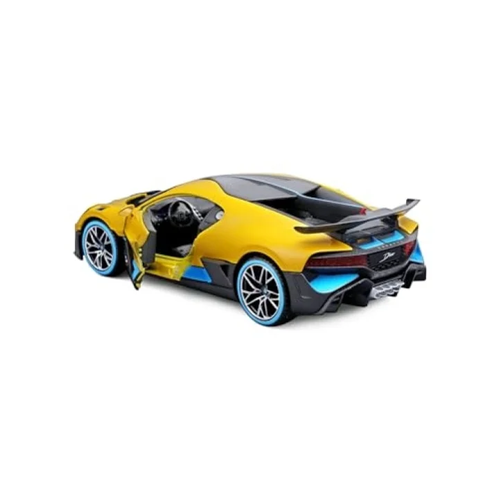 Bugatti Divo Model Araba 1:24 Ölçeğinde Hareketli Kapılı Sarı (531526Y)