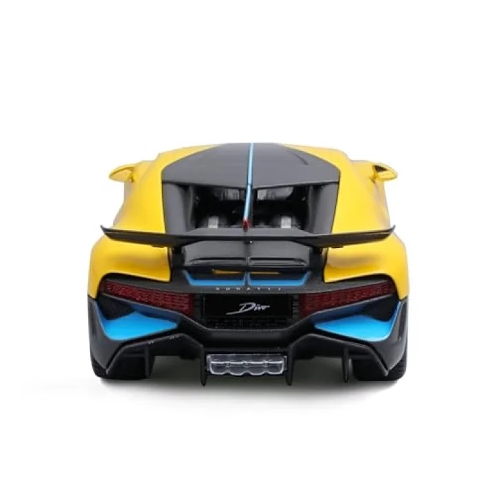Bugatti Divo Model Araba 1:24 Ölçeğinde Hareketli Kapılı Sarı (531526Y)