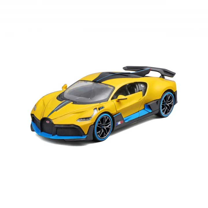 Bugatti Divo Model Araba 1:24 Ölçeğinde Hareketli Kapılı Sarı (531526Y)