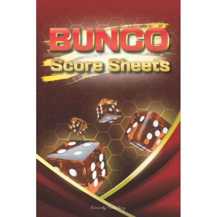 Bunco Score sheets: 200 Double-Sided Game Cards | Dice Scorebook