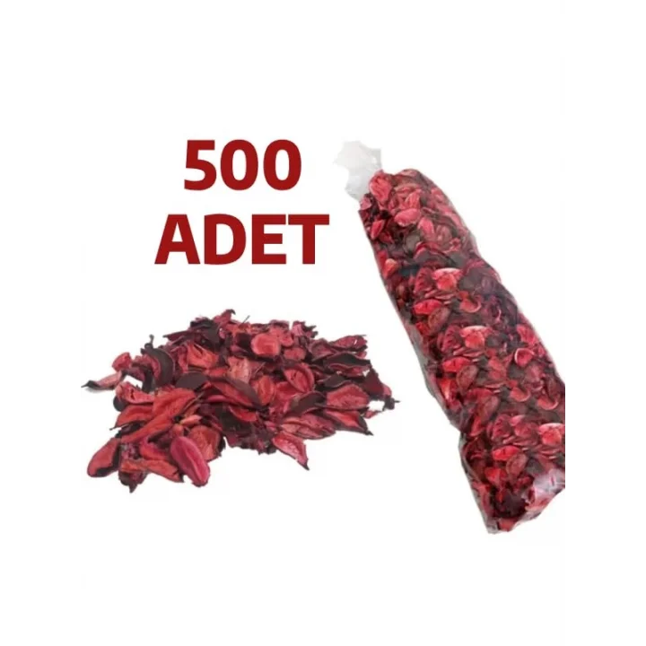 Büyük Boy 500 Adet Kuru Gül Kurusu Yaprağı Hediye Süs Dekor Romantik