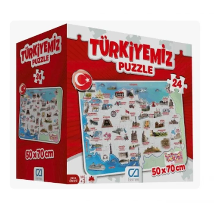 Türkiyemiz Yer Puzzle
