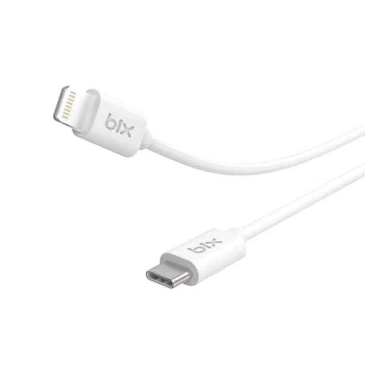 BX-IP01UC Type-C to Lightning 3A Hızlı Şarj ve Data Transfer Kablosu Beyaz 1 Metre