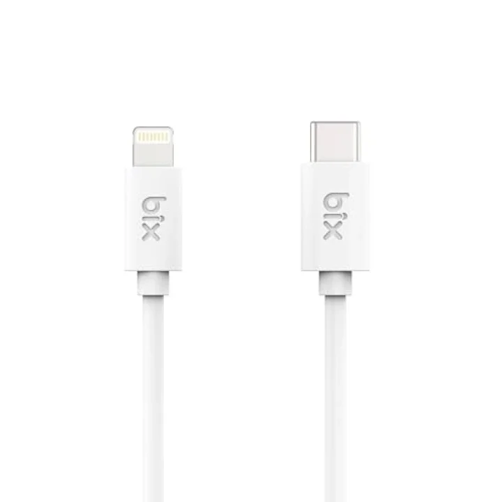 BX-IP02UC Type-C to Lightning Data ve Şarj Kablosu Beyaz 1.20 Metre