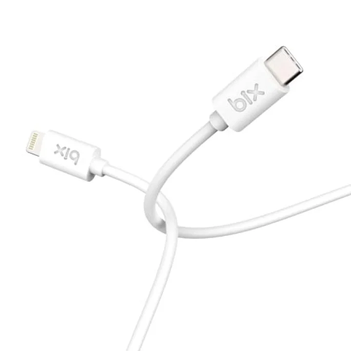 BX-IP02UC Type-C to Lightning Data ve Şarj Kablosu Beyaz 1.20 Metre