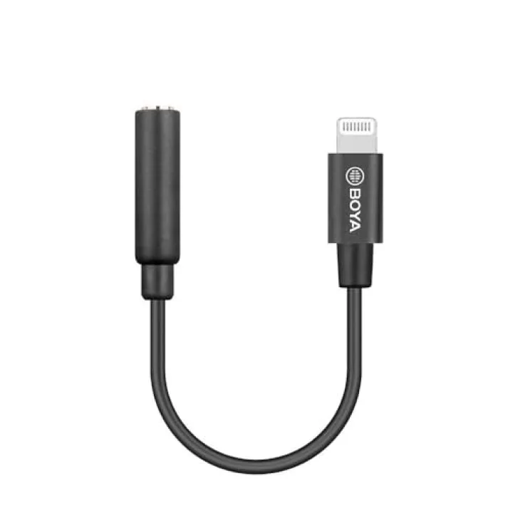 BY-K8 3.5mm TRS/Lightning Mikrofon Adaptörü