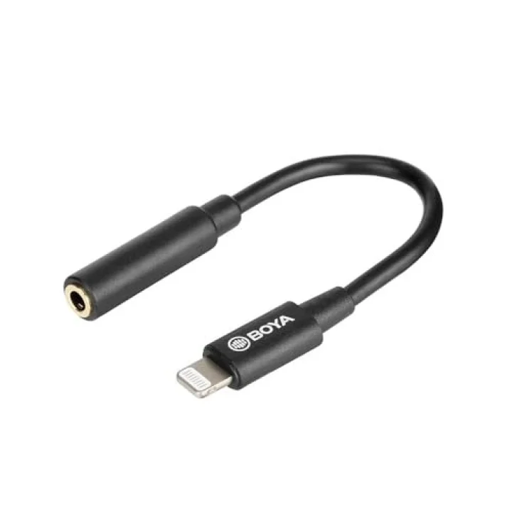 BY-K8 3.5mm TRS/Lightning Mikrofon Adaptörü