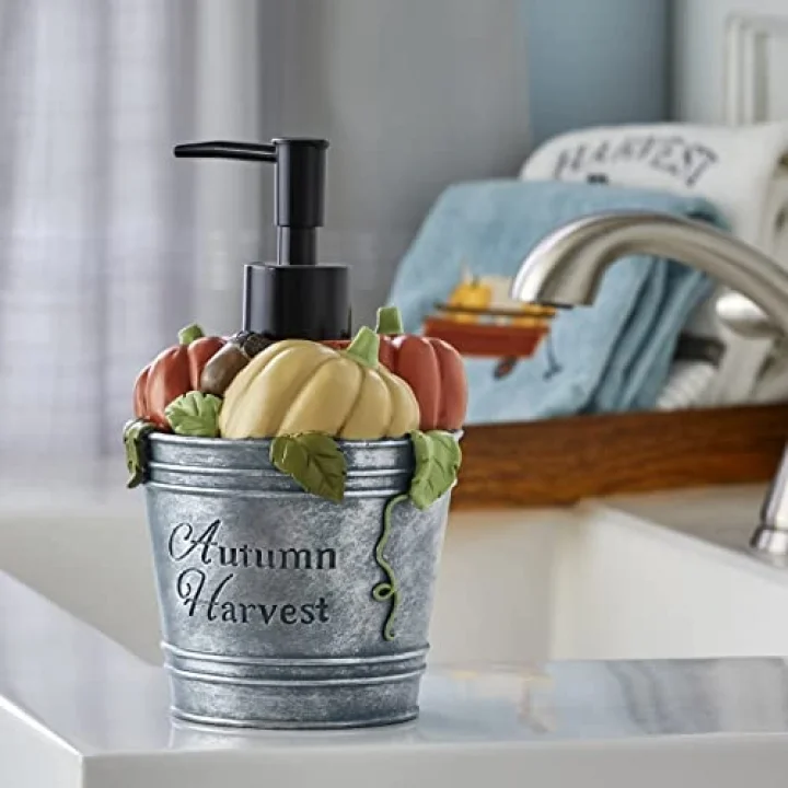 by Saturday Knight Ltd. Hasat Kovası Sabun/Losyon Dispenseri, Güvercin Grisi