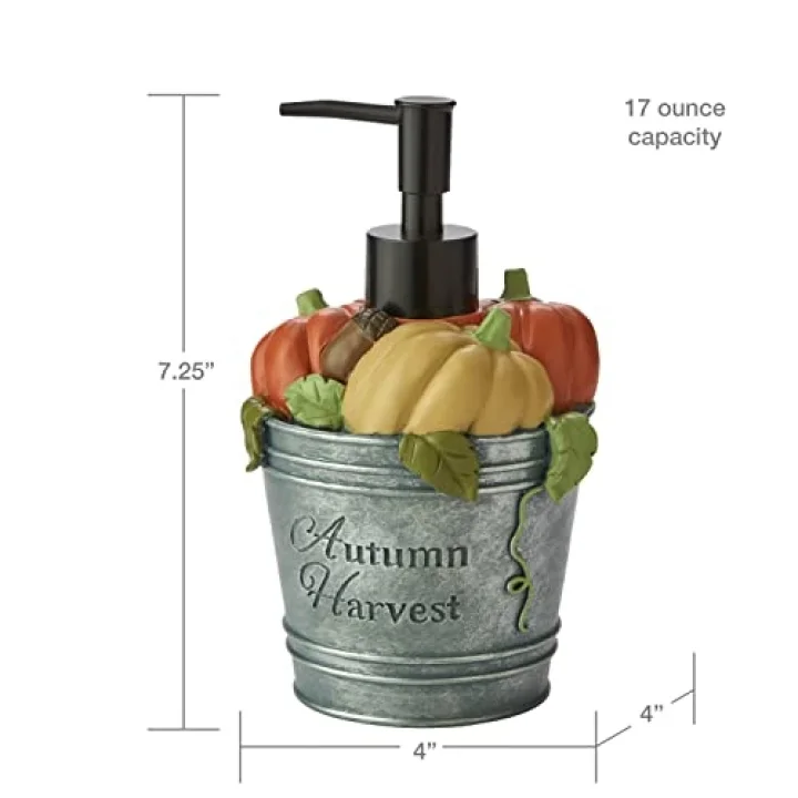 by Saturday Knight Ltd. Hasat Kovası Sabun/Losyon Dispenseri, Güvercin Grisi