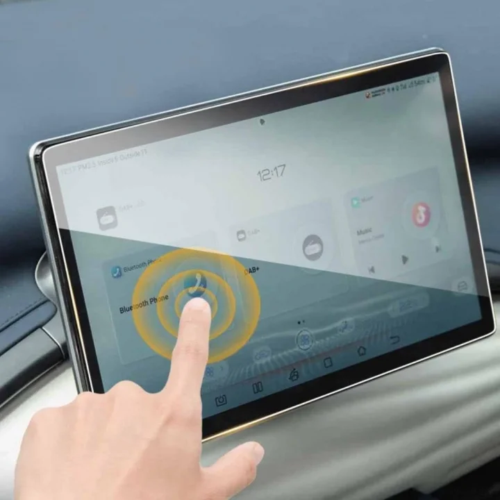Byd Atto 2 12.8 İnç İle Uyumlu Ekran Koruyucu Multimedya 9H Nano Parlak