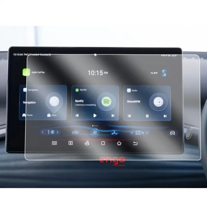 Byd Atto 2 12.8 İnç İle Uyumlu Mat Ekran Koruyucu Multimedya 9H Nano