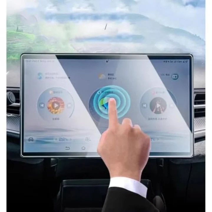 Byd Dolphin 12.8 İnç İle Uyumlu Mat Ekran Koruyucu Multimedya Şeffaf