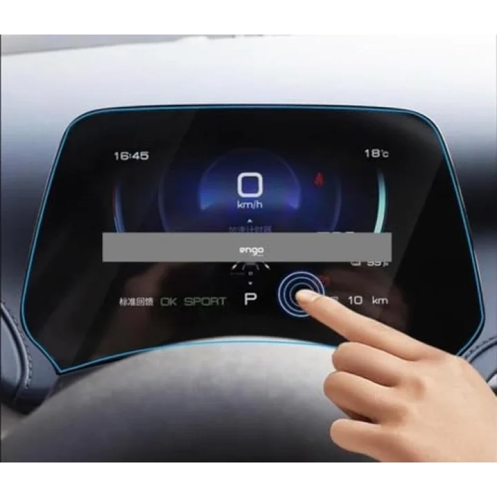 Byd Dolphin 5 İnç İle Uyumlu Mat Ekran Koruyucu Dijital Gösterge