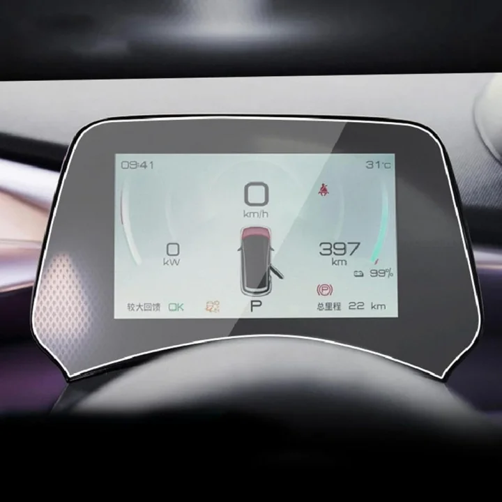 Byd Dolphin 5 İnç İle Uyumlu Mat Ekran Koruyucu Dijital Gösterge