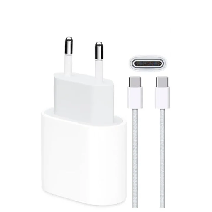 Bydiz Apple iPhone 35W USB-C 16/15/pro/max/Plus Güç Adaptörü Set GaN Tech Type-C Hızlı Şarj Cihazı
