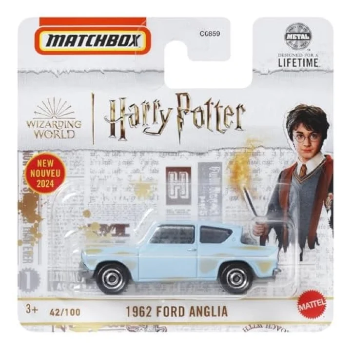 C0859 1:64 Tekli Arabalar 1962 Ford Anglia Harry Potter HVN49