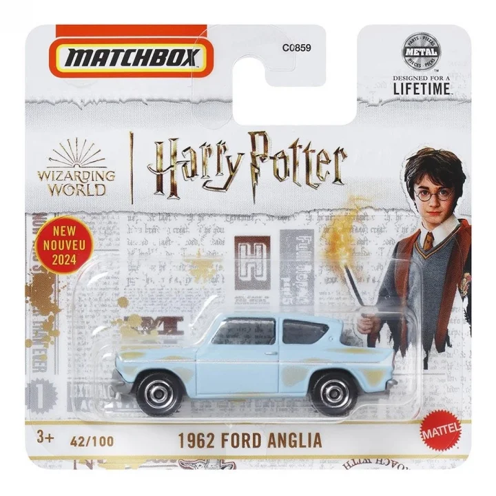 C0859 1:64 Tekli Arabalar 1962 Ford Anglia Harry Potter HVN49