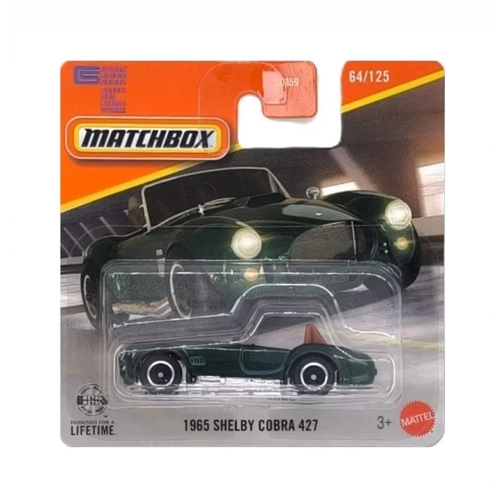 C0859 Matchbox 1:64 Tekli Arabalar 1965 SHELBY COBRA 427 JHP11