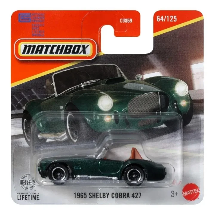 C0859 Matchbox 1:64 Tekli Arabalar 1965 SHELBY COBRA 427 JHP11