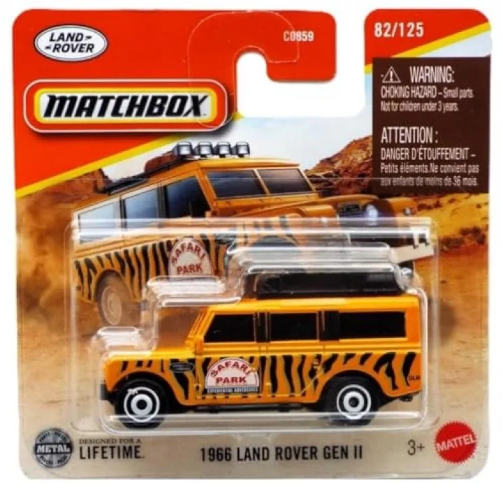 C0859 Matchbox 1:64 Tekli Arabalar 1966 Land Rover Gen 2 JBT05