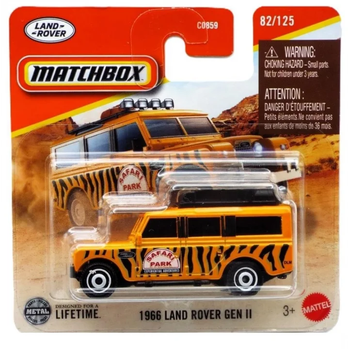 C0859 Matchbox 1:64 Tekli Arabalar 1966 Land Rover Gen 2 JBT05